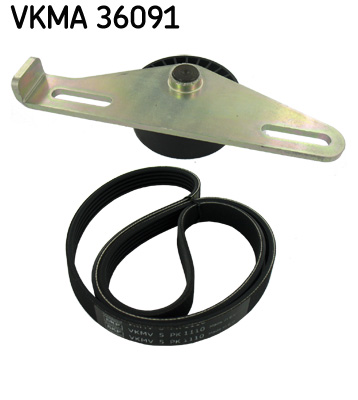 SKF VKMA 36091 Kit Cinghie Poly-V-Kit Cinghie Poly-V-Ricambi Euro